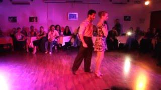 Dos Orillas Práctica De Tango, Bailan Milagros Rolandelli Y Lisandro Eberle34