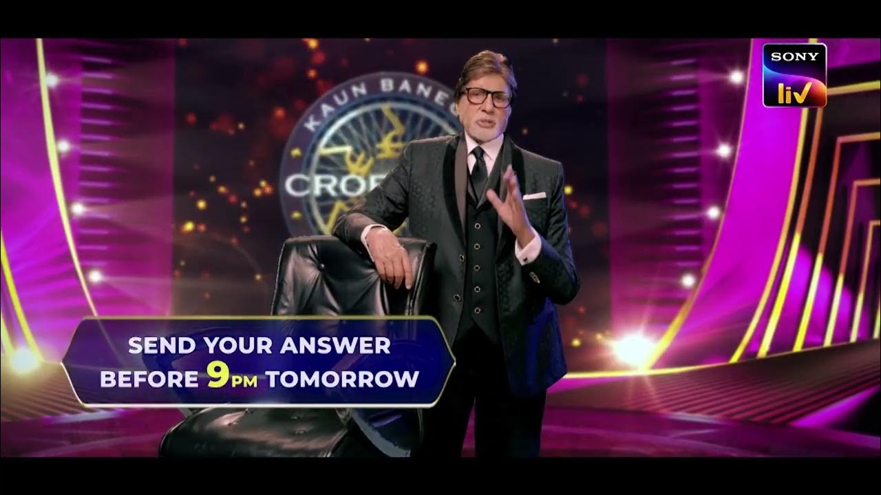 Kaun Banega Crorepati Question 9 LIVE Now ! Register on Sony LIV
