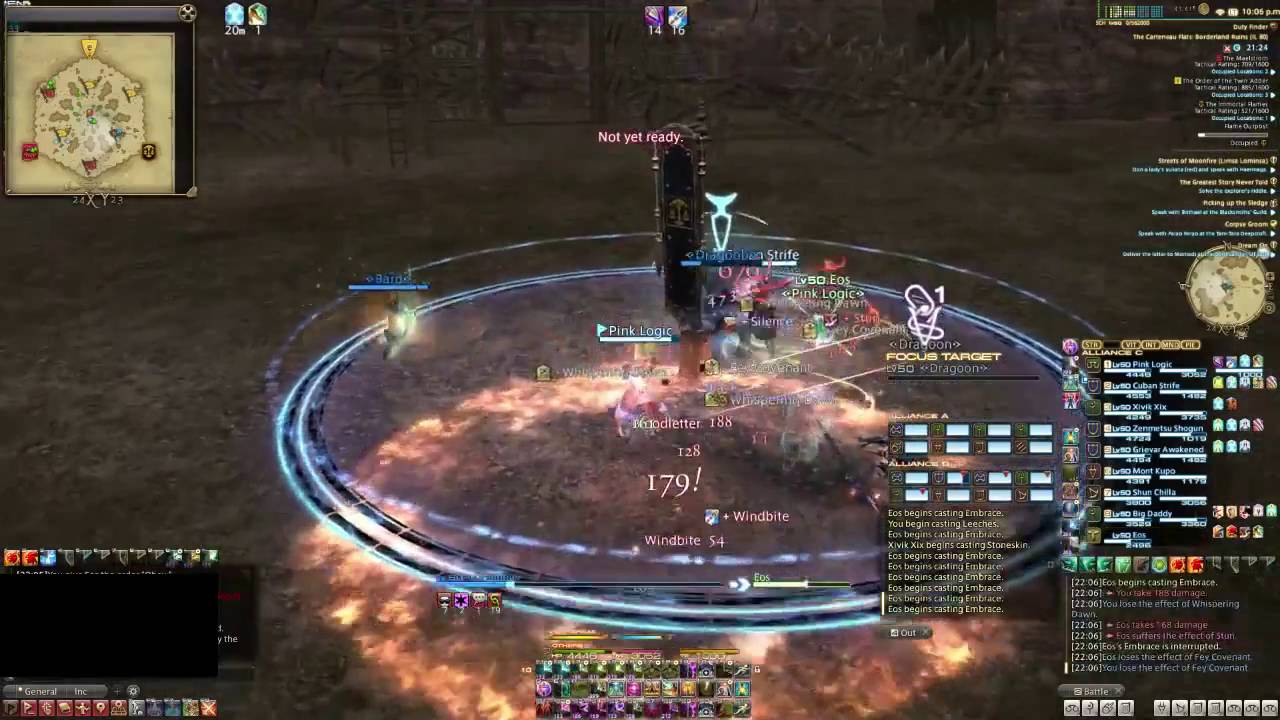 FFXIV Frontlines LB Shun Adder Post Ninja