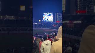 2021 World Series - last out, as seen from the watch party at Truist Park!