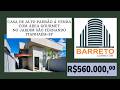 822 - CASA DE ALTO PADRÃO Á VENDA POR $560 MIL NO JARDIM SÃO FERNANDO EM ITANHAÉM-SP