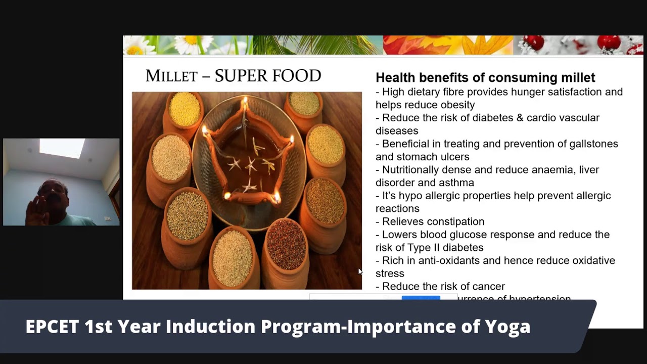 EPCET 1st Year Induction ProgramImportance of Yoga YouTube