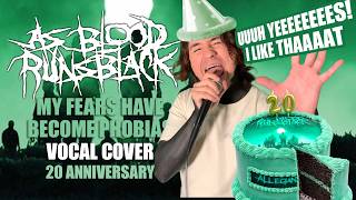 As Blood Runs Black - My Fears Have Become Phobias ( One Take Vocal)
