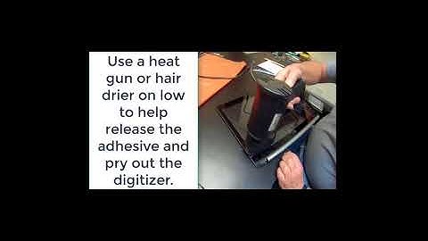 HP Envy m7-109dx Digitizer and LCS Screen Replacement Procedure