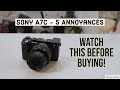 Sony A7C - 5 Annoying Flaws No One Mentioned :(