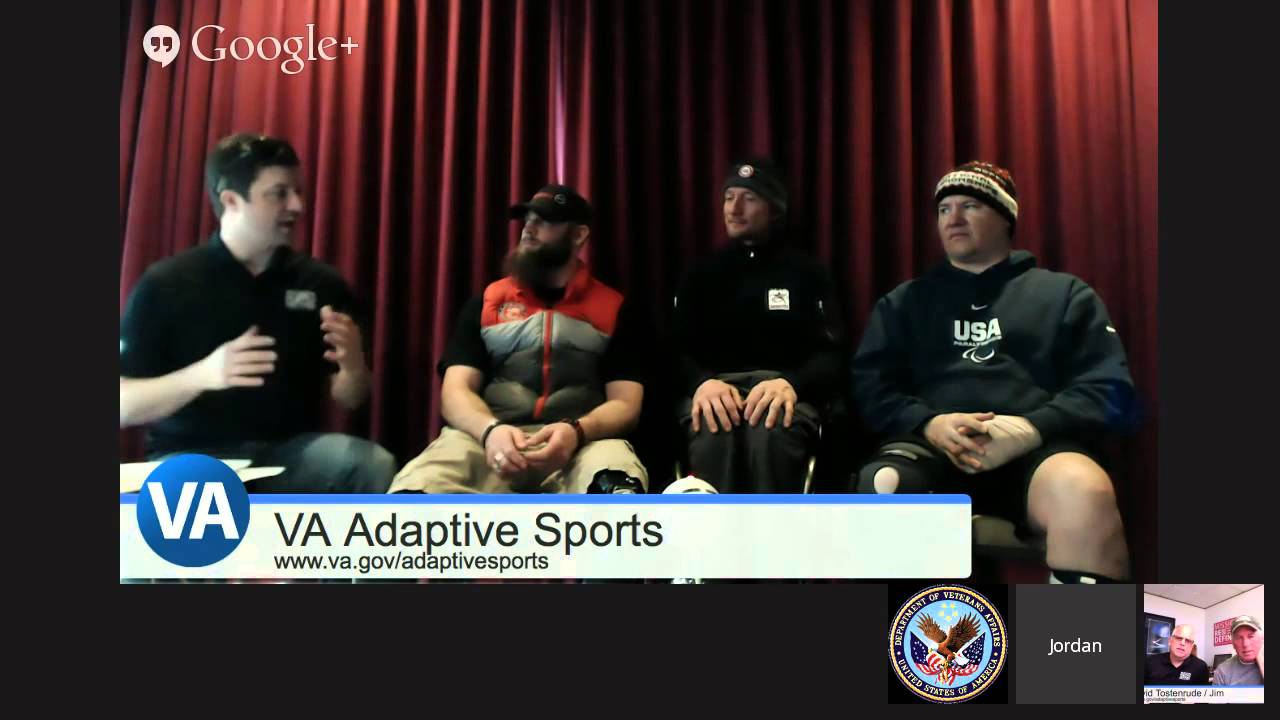 hangouts on air alternative VA Adaptive Sports Hangout