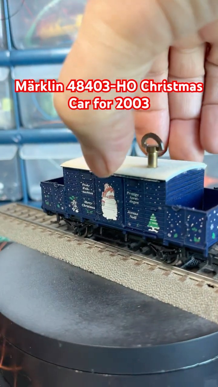 メルクリン　Marklin 48403 クリスマスカー 2003 オルゴール Märklin 48403-HO Christmas Car for 2003 メルクリン Marklin 48403