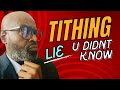 Tithing is NOT a requirement for ANY christian! PT.1