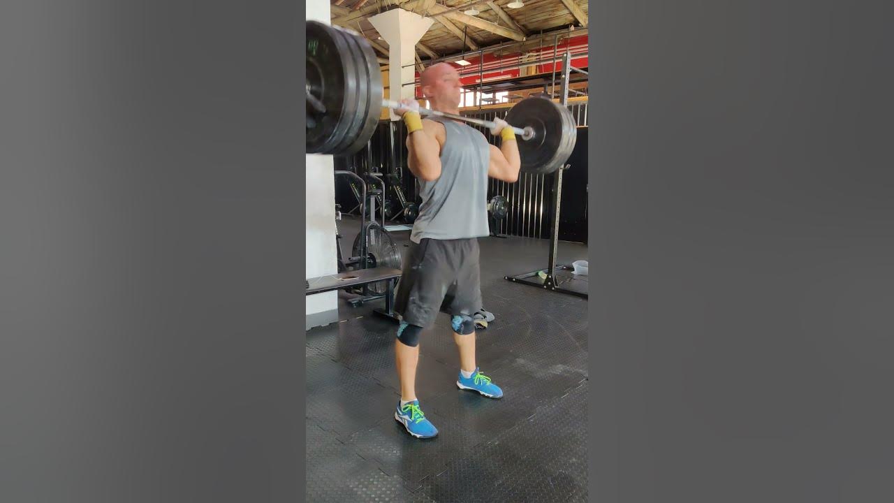 Жим стоя 100кг #офп #crossfit #weightlifting - YouTube