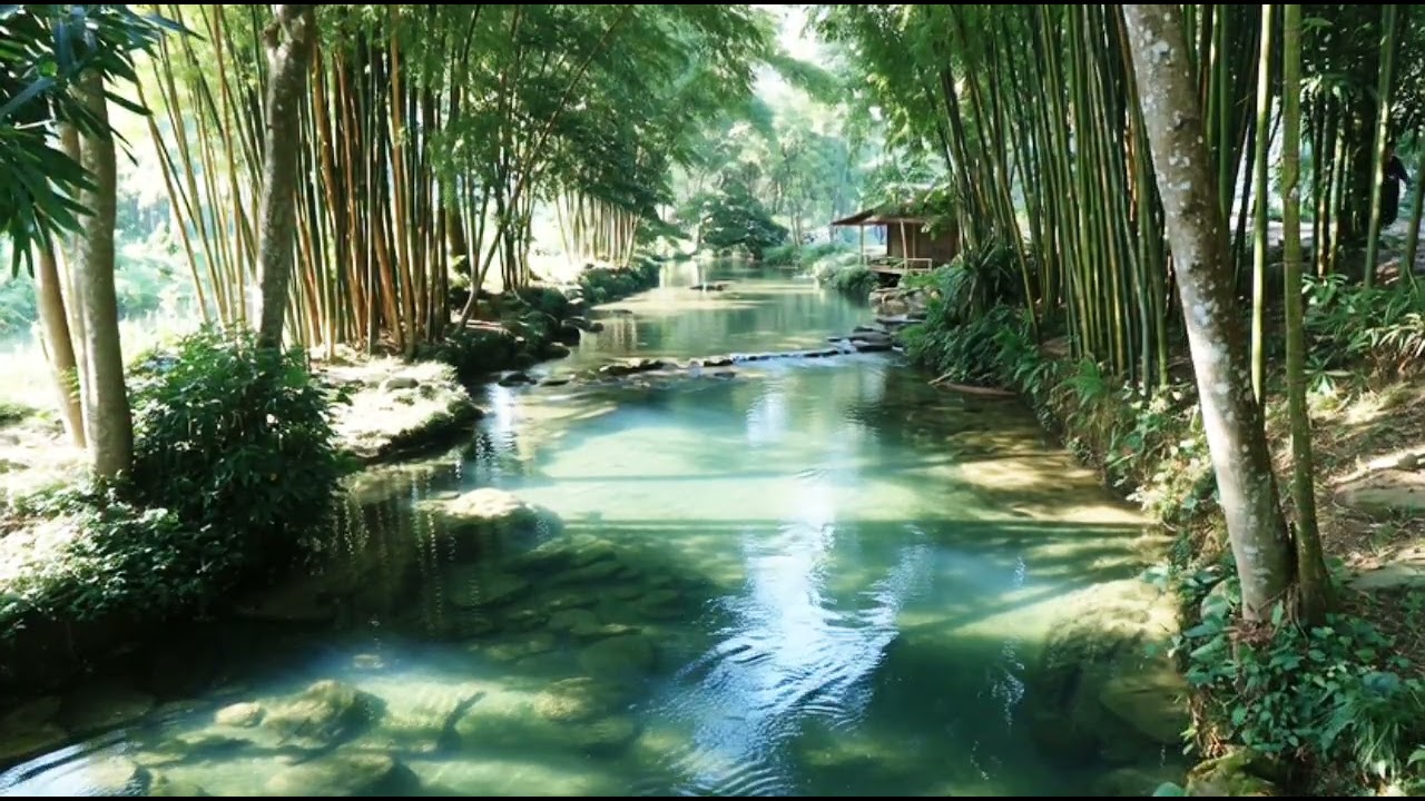 Tenang Mendalam - Suara Air Mengalir & Piano Sleep Music – ASMR Suara Air Pengantar Tidur