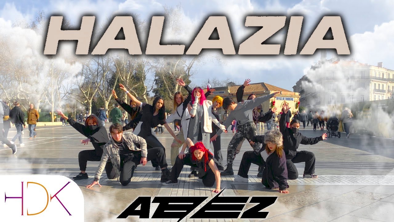 [KPOP IN PUBLIC | ONE TAKE] ATEEZ - 'HALAZIA' Dance Cover by HDK from France