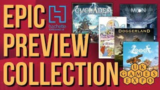 UKGE 2024: Cyclades Legendary Edition, From the Moon, LOOOT, Middle Ages Preview with Hachette UK