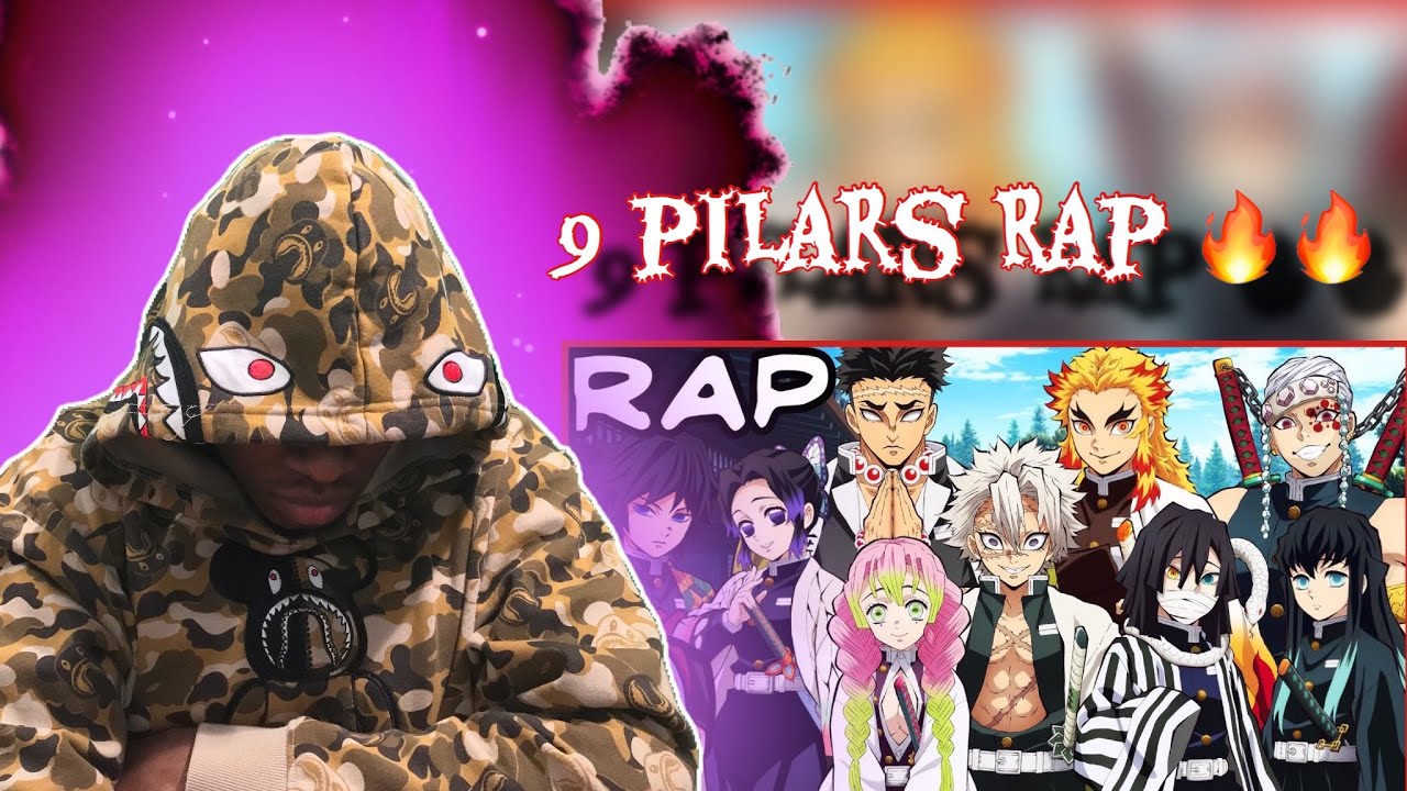 The Demon Slayer Pillars Rap ft. Rustage, Gameboyjones & more REACTION