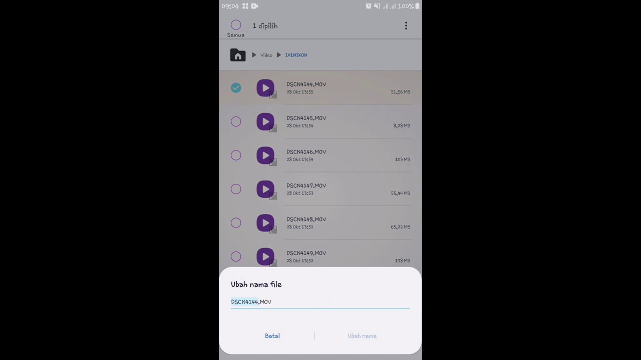 Cara Merubah Format Video Mov Dari Kamera Dslr Ke Mp4 Di Hp Android Tanpa Aplikasi Youtube