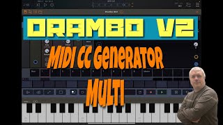 BeepStreet Drambo v2 - Demo / Tutorial 91: Midi CC Generator Multi