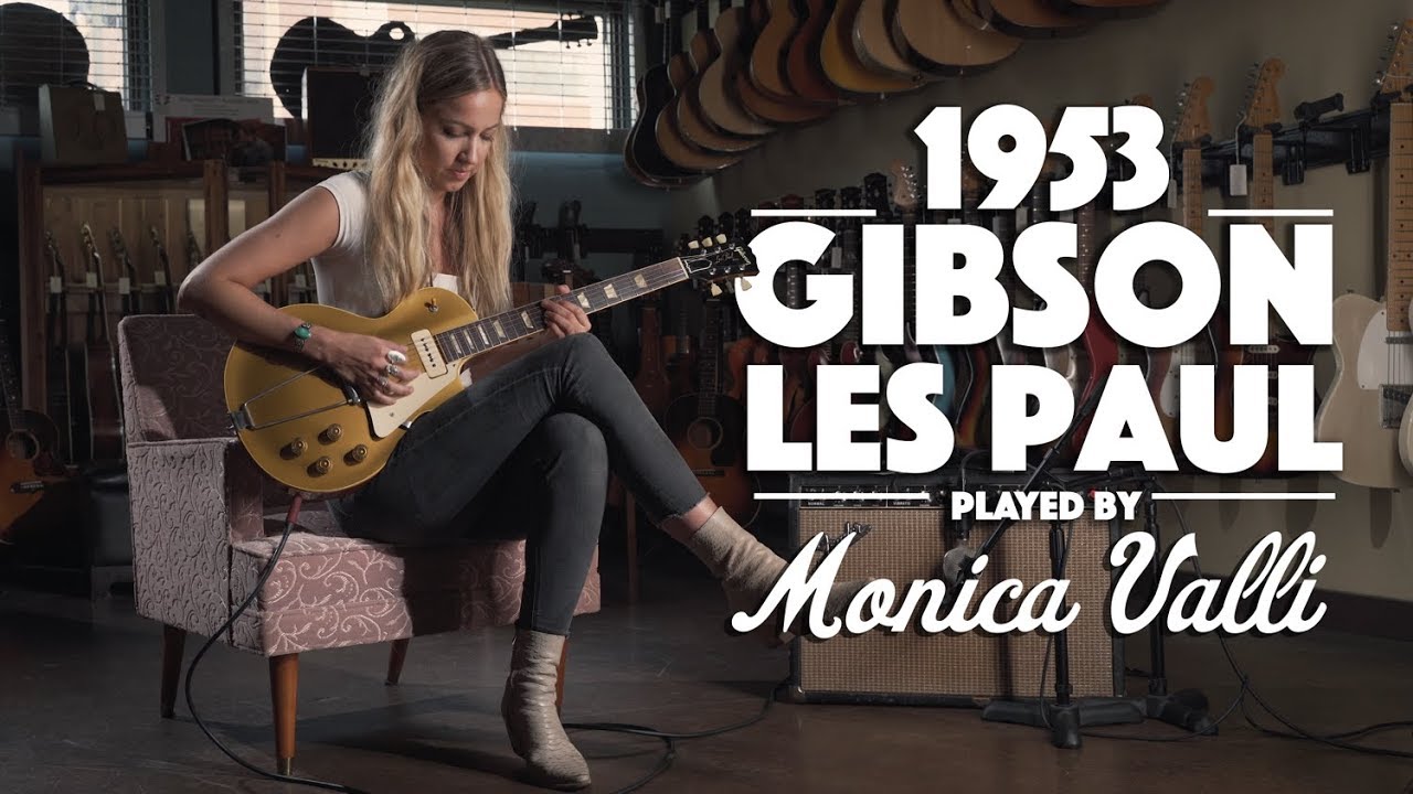 1953 Gibson Les Paul played by Monica Valli