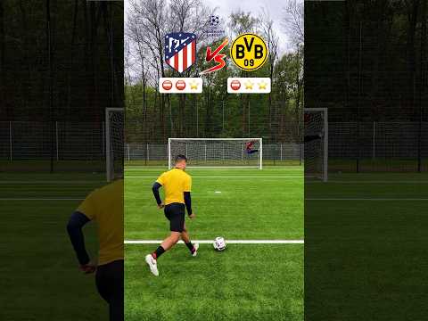 Atlético vs Dortmund 🔥⚽️ #shorts #atleticomadrid #borussiadortmund #championsleague #prediction