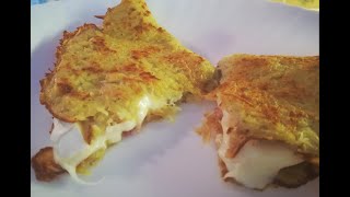 Картофельные оладьи с сыром Бри -Чешская кухня*Bramboráky se sýrem Brie