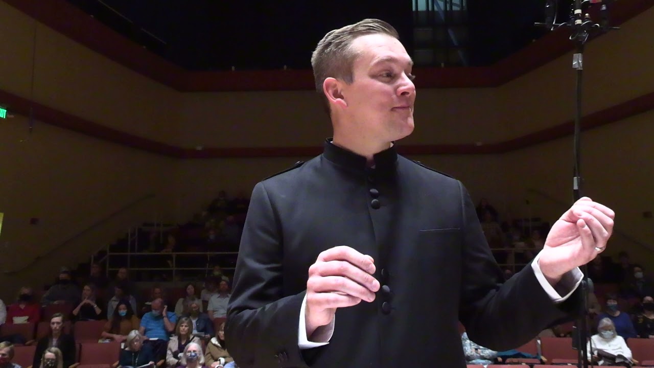 Dr. Kluck concert conducting footage