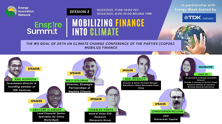 EIN 2021 Enspire Summit Session 3 Finance: Mobiliz...
