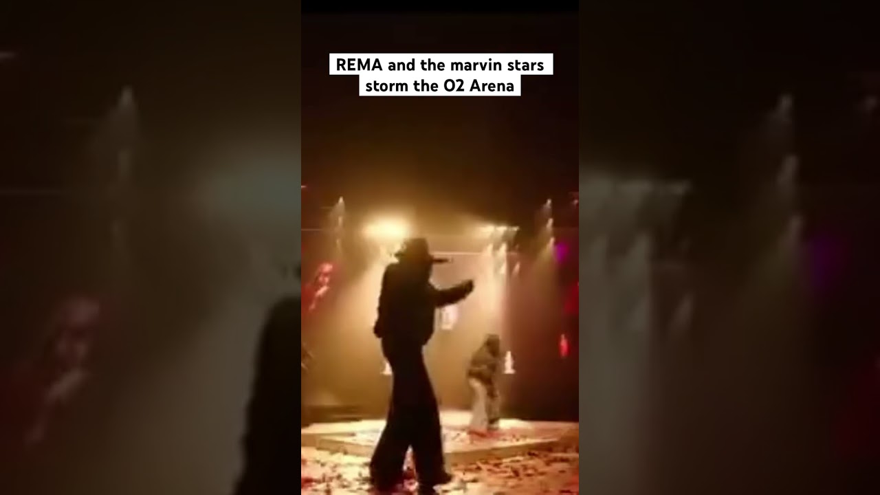 Rema and the Marvin’s perform at the 02arena 