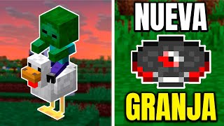 🔥 Granja del Disco Lava Chicken en Minecraft Bedrock! 🎵 | Funciona en 1.21+