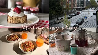 A rainy week in seattle 🌧️ | meal prep, baking and getting cozy