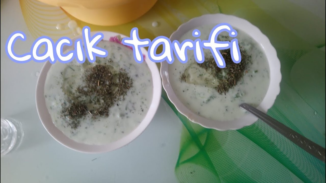 CACIK TARİFİ. Kolay ve pratik yemekler açıklamada link bulabilirsiniz. CACIK TARİFİ. Kolay ve pratik yemekler açıklamada link bulabilirsiniz.