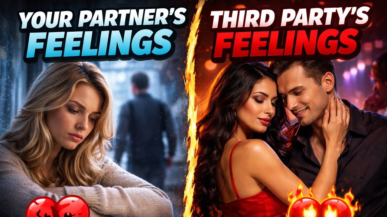 Your partner's & third party's feelings & emotions for each other.