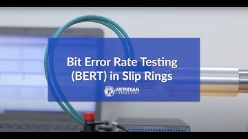 Bit Error Rate (BER) Test in Ethernet Slip Rings - Meridian Laboratory ROTOCON Slip Ring Technology