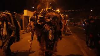 Festividad Señor de los Milagros en Huaral (28/10/2022) - Pieles Rojas de Paramonga (Alto Perú)