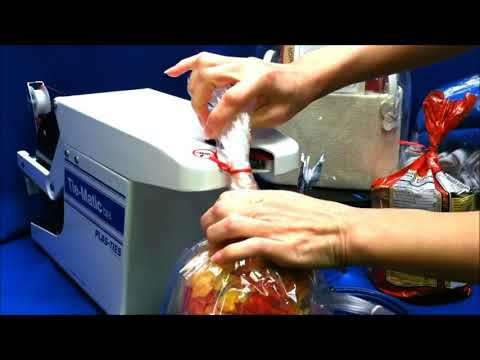 Plas-Ties: Tie-Matic HD78 Twist Tie Machine SPANISH