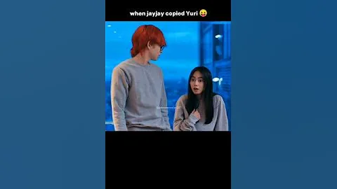 When jayjay copied Yuri 😝 #angmutyangsectione #amnse  #philippinedrama #fyp #kdrama