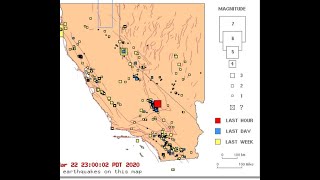 4.3 earthquake southern california... odd area... 3/22/2020