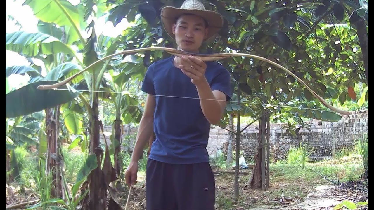 Cung mông cổ làm thủ công bằng tre
