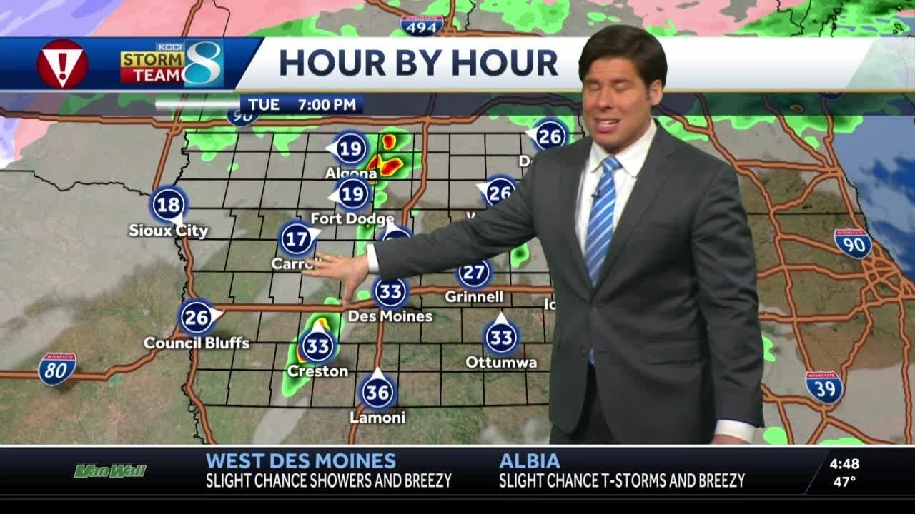 Severe storm potential this afternoon and evening - YouTube