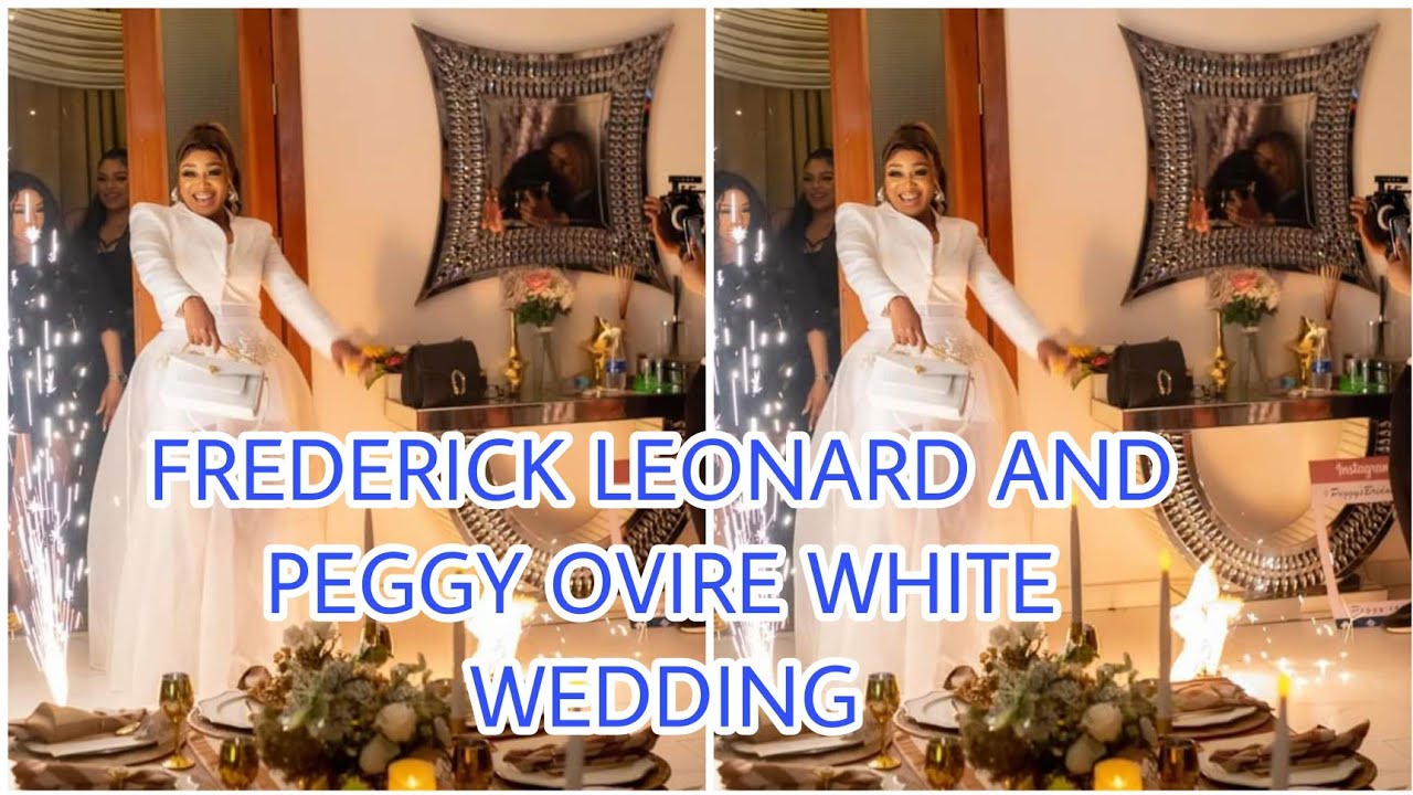 Frederick Leonard And Peggy Ovire White Wedding Video YouTube
