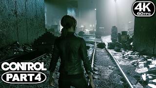 Control Gameplay Walkthrough Part 4 (4K 60FPS PC ULTRA) - No Commentary