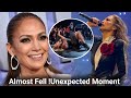 Jennifer Lopez Trips on Stage but Recovers Like a Pro | Unexpected Moment | Glamour Oops