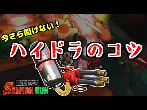バイト現場で使えるハイドラのコツ・知識18選(中級者向け)【スプラトゥーン2/サーモンラン】