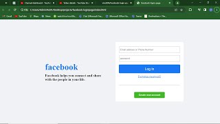create Form Validation in Facebook Page |Part 2| Beginner Level| JavaScript , HTML5 , CSS3 | Create Facebook Login Page Form Validation Using Javascript Html5 Css3 Part 1 Beginner