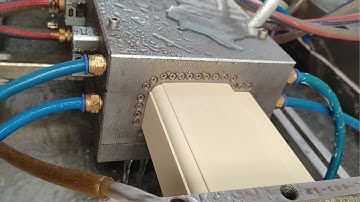 GOOD QUALITY IVORY COLOR WPC DOOR FRAME MAKING || WPC DOOR FRAME PRODUCTION | EEZEE BOARD