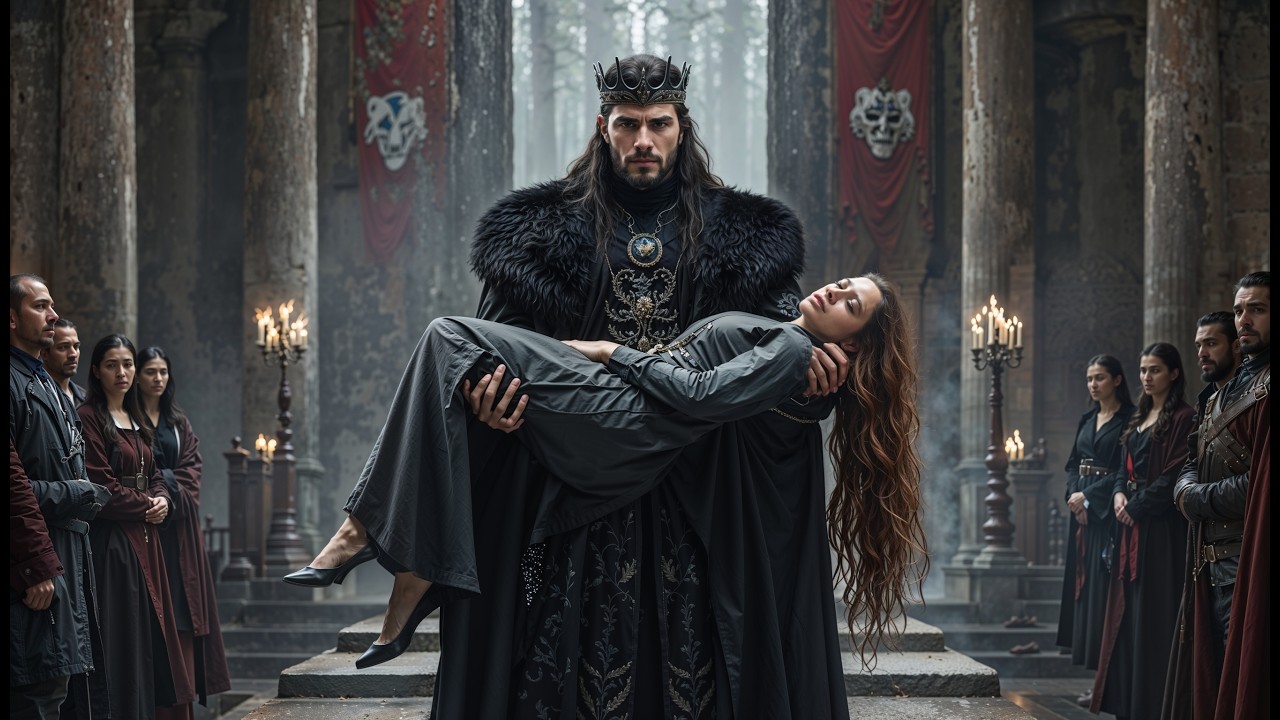 She Fainted At His Feet During The Coronation — The Alpha King Dismissed The Crowd And Carried Her