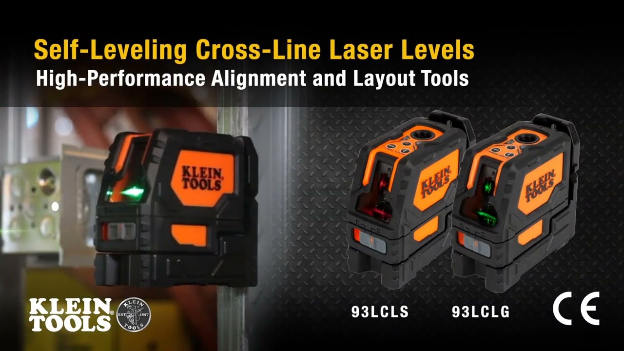 Klein Tools | Self-Levelling Cross Line Laser Levels