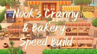 NOOK'S CRANNY AND BAKERY || SPEED BUILD || ANIMAL CROSSING: NEW HORIZONS
