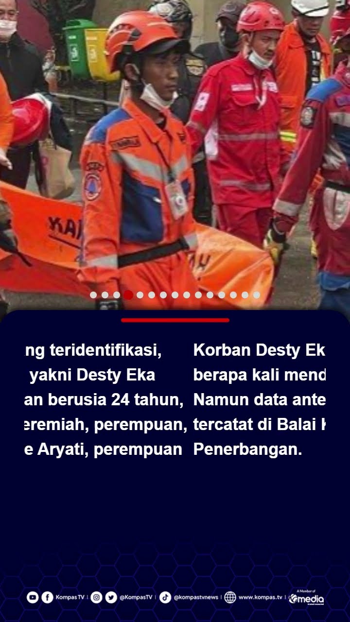 Daftar Korban Kebakaran Glodok Plaza yang Teridentifikasi DVI Polri #kebakaranglodokplaza #forensik