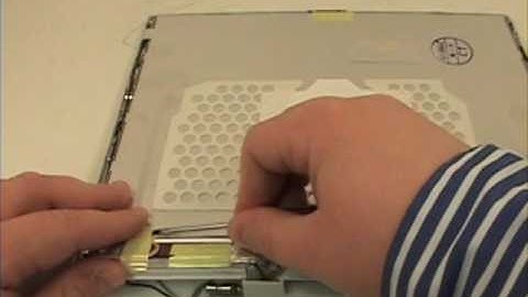 iBook G4 12" Disassembly Repair - LCD Display Removal