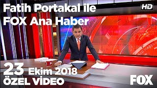 Hakkari ve Mardin'de çatışma: 2 şehit, 1 yaralı... 23 Ekim 2018 Fatih Portakal ile FOX Ana Haber Resimi