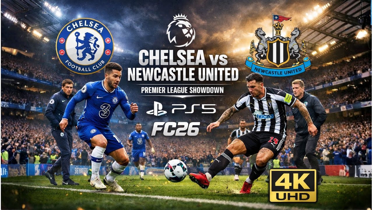 FC26 - Can the Underdog Steal the Win | Chelsea vs New Castle United - Premier League | 4K60FPS