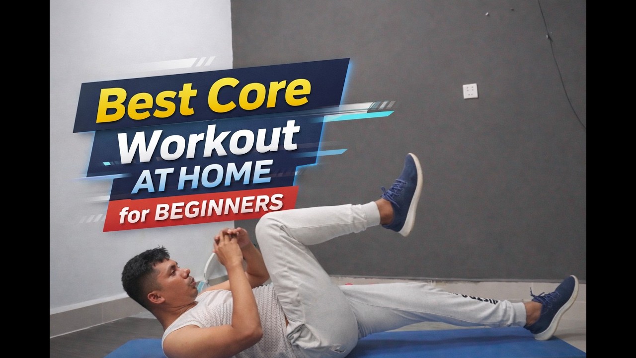Best Core Workout at Home for Beginners - YouTube